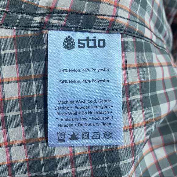 NWT Stio Women’s Eddy Shirt Western Plaid Long Sleeve Pearl Snap Size SMALL - Picture 9 of 13